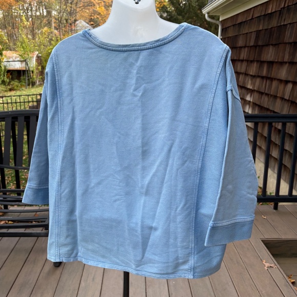 J. Jill Sweat Shirt and Skirt - Powder Blue 2X - Picture 4 of 7